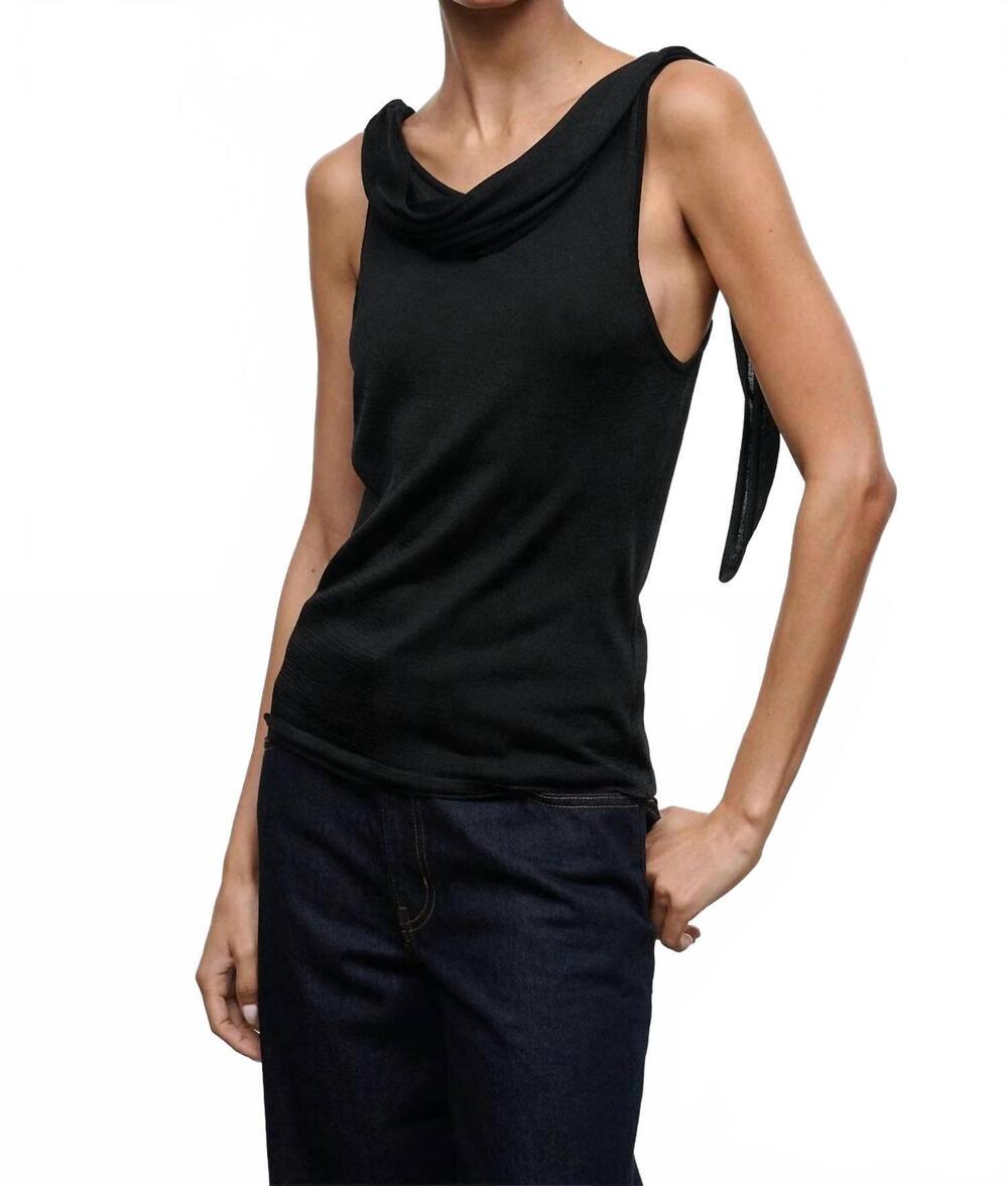 NEW STAUD liana top in black